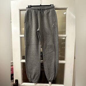 Nike Air Jordan Youth Joggers Heather Grey Size Largee